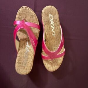 DKNY Women's Pink Sandals
